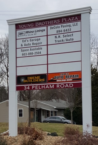 Post & Panel Signs